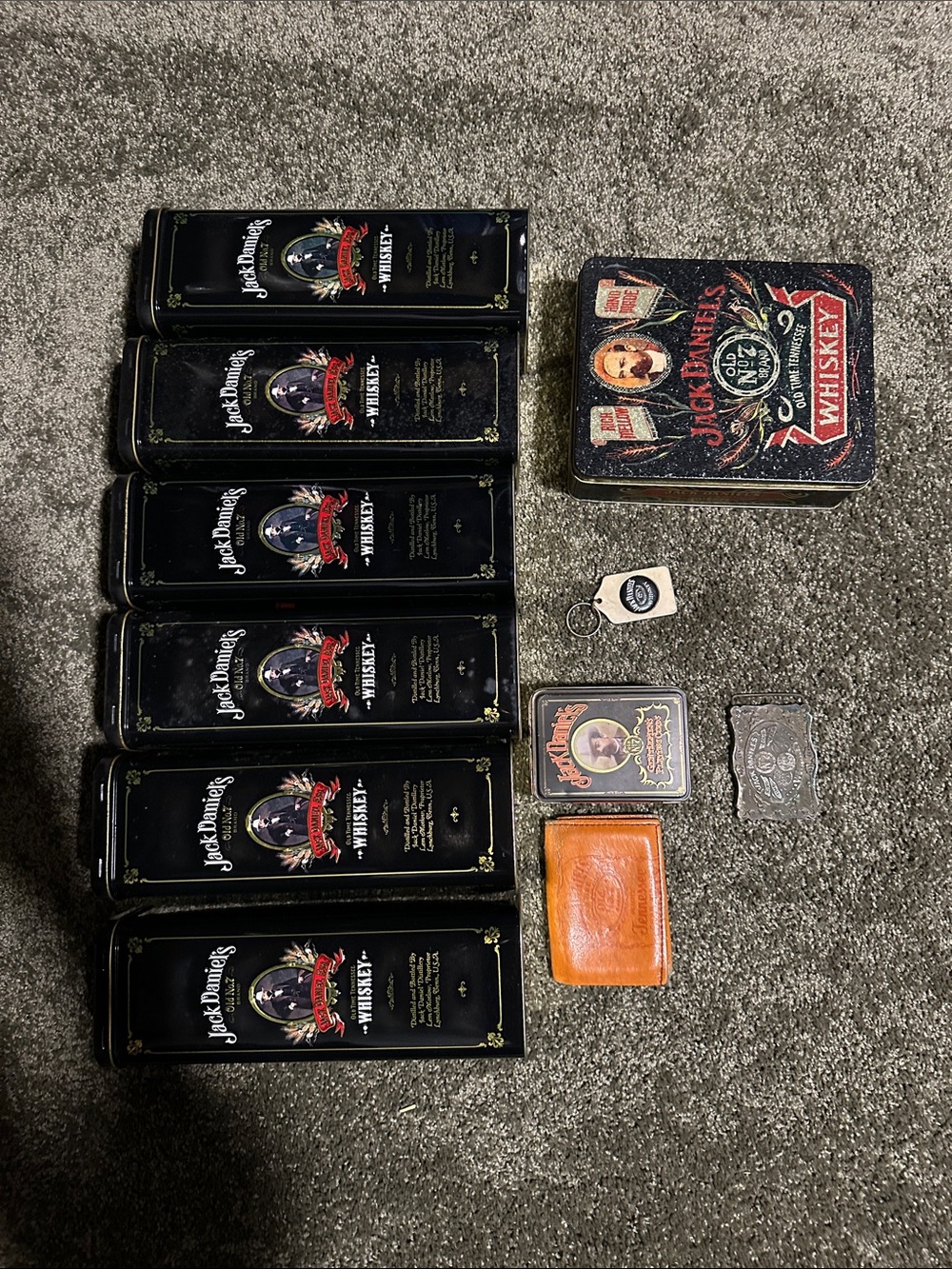 Jack Daniels Wallet, Belt Buckle & Accessories Subcategory Identification